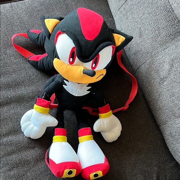 Sonic the Hedgehog Plush Backpack 22” - Picture 6 of 6
